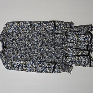 ME+EM Camouflage Floral Print Mini Dress Size 6